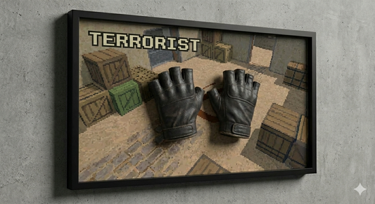 Équipement Standard – Cadre Shadowbox Gants T
