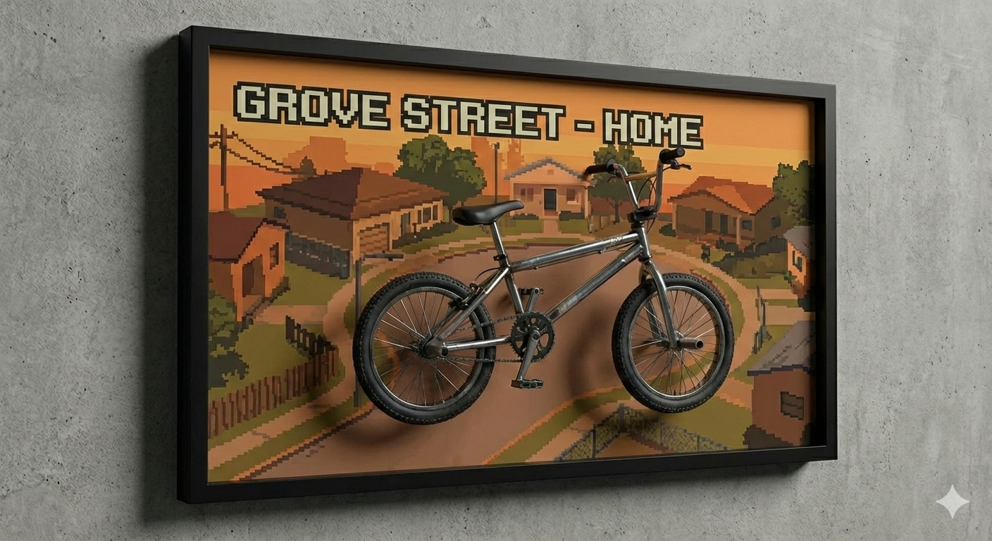 Welcome Home – Cadre Shadowbox BMX
