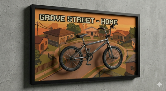 Welcome Home – Cadre Shadowbox BMX